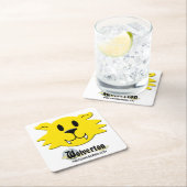 Werewolf Vierkante Kartonnen Onderzetter (Insitu)