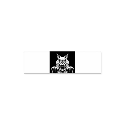 Werewolf Zelfinktende Stempel (Design)
