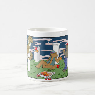 Werewolves Having Pizza Mug