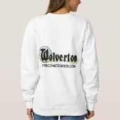 Werewolves Having Pizza Women's Sweatshirt (Achterkant)
