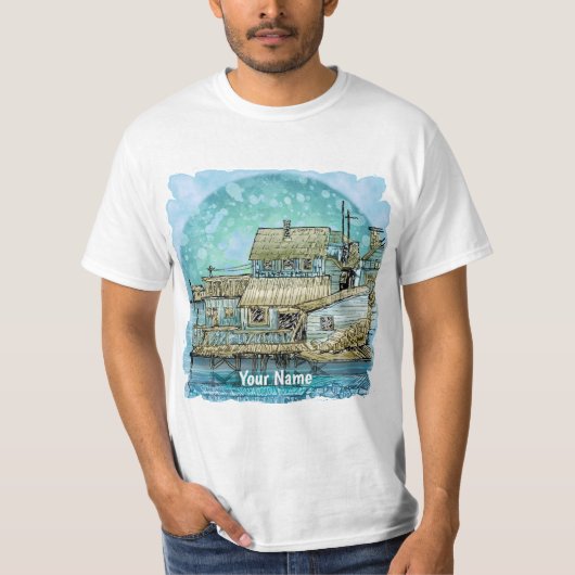 Werf Scene T-shirt (Voorkant)