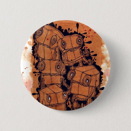 werk0038 ronde button 5,7 cm (Voorkant)