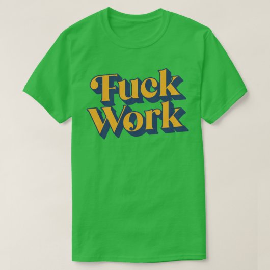 Werk2 T-shirt (Design voorkant)