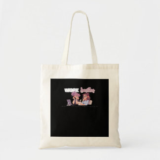 Werk besten in het samen klassieke tote bag