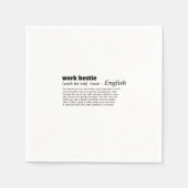 Werk Bestie Classic Chill Servet (Voorkant)