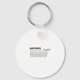 Werk Bestie Classic Chill Sleutelhanger