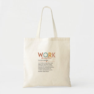 werk Bestie Definition Docenten Verpleegkundigen Tote Bag