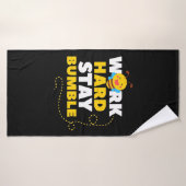 Werk bij bijen Harde Blijf broos Badhanddoek (Badhanddoek)