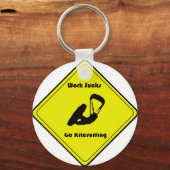 Werk blijft klote sleutelhanger (Voorkant)