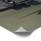 WERK DE NACHTSHIFT OP MARS' MOON NASA Explorers Poster (Hoek)