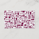 Werk en leven! visitekaartje (Achterkant)