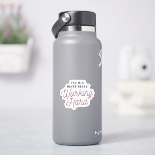 Werk Hard 10pc Waterdichte Sticker Set