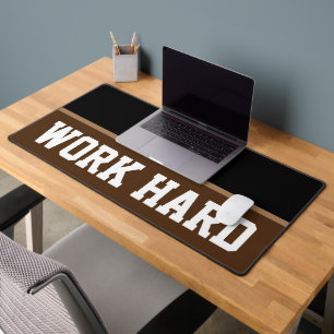 WERK HARD bureau mat