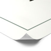 WERK HARD EN KORT VOOR MENSEN POSTER (Hoek)