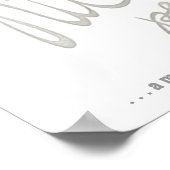 Werk hard en wees mooi Poster (Hoek)