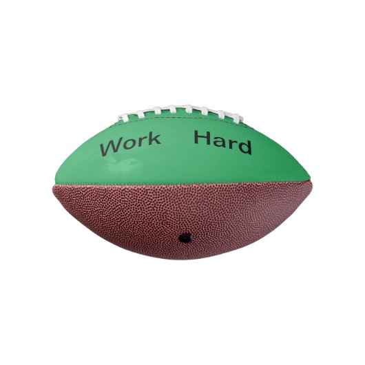 Werk hard Football (Gedraaid 270)