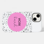 Werk hard Inspiratie Case-Mate iPhone Case (Achterkant (horizontaal))