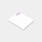 Werk hard post-it® notes (Schuin)