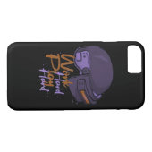 Werk Hard Speel zo hard Classic Quote Case-Mate iPhone Case (Achterkant (Horizontaal))