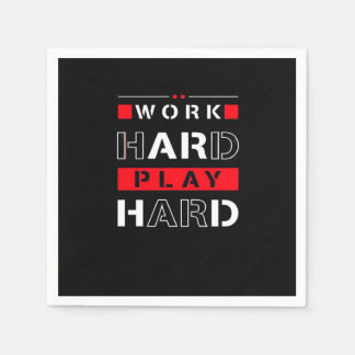 Werk hard, speel zo hard - Dag van de Arbeid Servet