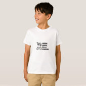 Werk hard, speel zo hard Statement Design Classic T-shirt (Voorkant volledig)