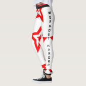 Werk hard. Spel hard. Werk harder. Leggings (Links)