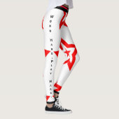 Werk hard. Spel hard. Werk harder. Leggings (Rechts)