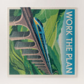 Werk Het Plan Legpuzzel (Horizontaal)