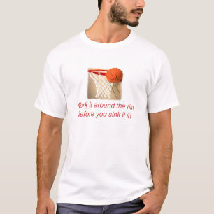 Werk het rond de rand t-shirt