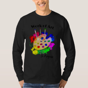 Werk in Uitvoering Artiest T-shirt