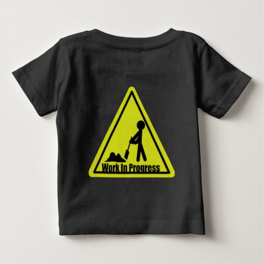 Werk in uitvoering - Gepersonaliseerd (Achterkant)