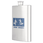 Werk is belangrijk, surfen is belangrijk flacon (Links)