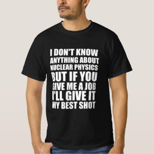 Werk kantoor grappig citaat t-shirt