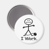 Werk Magneet (Voorkant / Achterkant)