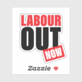 Werk nu uit! sticker (Vel)