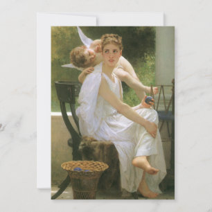 Werk onderbroken door Bouguereau, engel portret