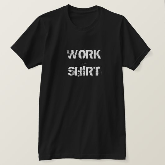 WERK SHIRT (Design voorkant)