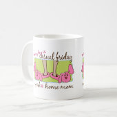 Werk thuis bij mama koffiemok (Voorkant links)