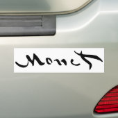 Werk van Art Bumpersticker (Op auto)
