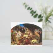 Werk van Ford Madox Brown Briefkaart (Staand voorkant)