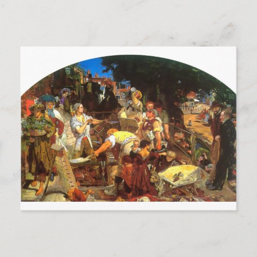 Werk van Ford Madox Brown Briefkaart (Voorkant)