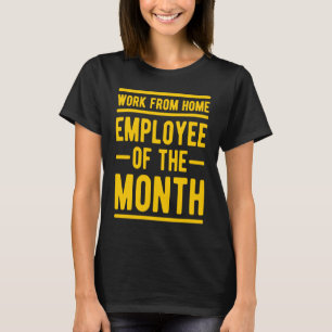 Werk van thuismedewerker van maandblad H T-shirt