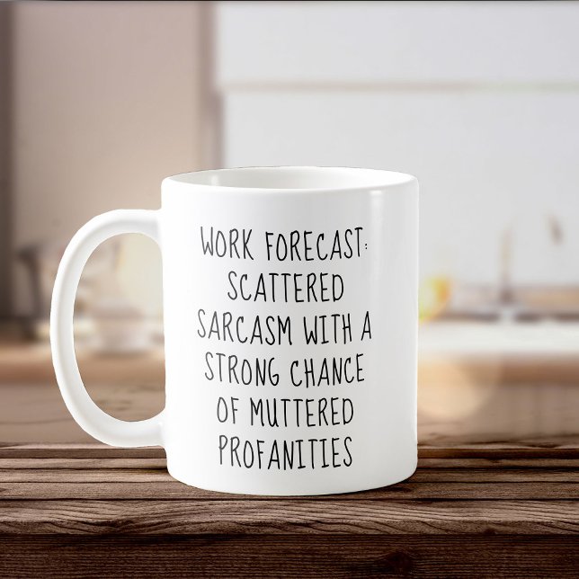 Werk Voorspelling Fun Collega Werk Bestie Gift Kan Koffiemok