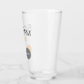 Werkdagalarm op de Mok van glas (Links)