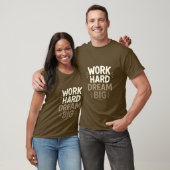 Werkdroomgrote T-shirt (Unisex)