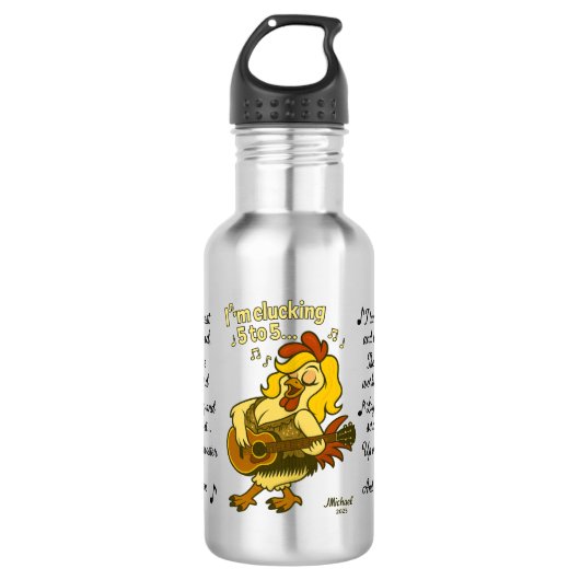 Werken 5 tot 5 | Het Andert Collectie Waterfles (Voorkant)