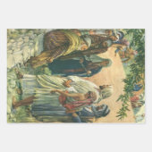 Werken aan de Sabbat,  religie Inpakpapier Vel (Voorkant 2)