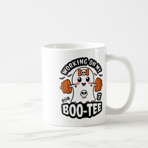 Werken aan mijn Boo T-shirt Halloween Dead Lift Gh Koffiemok