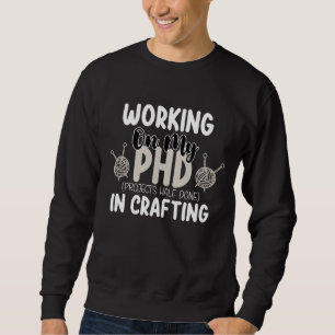 Werken Aan Mijn PhD Projecten Half Klaar In Ambach Trui