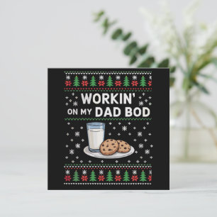Werken Aan Mijn Vader Lichaam Zwangerschap Nieuwe Feestdagenkaart